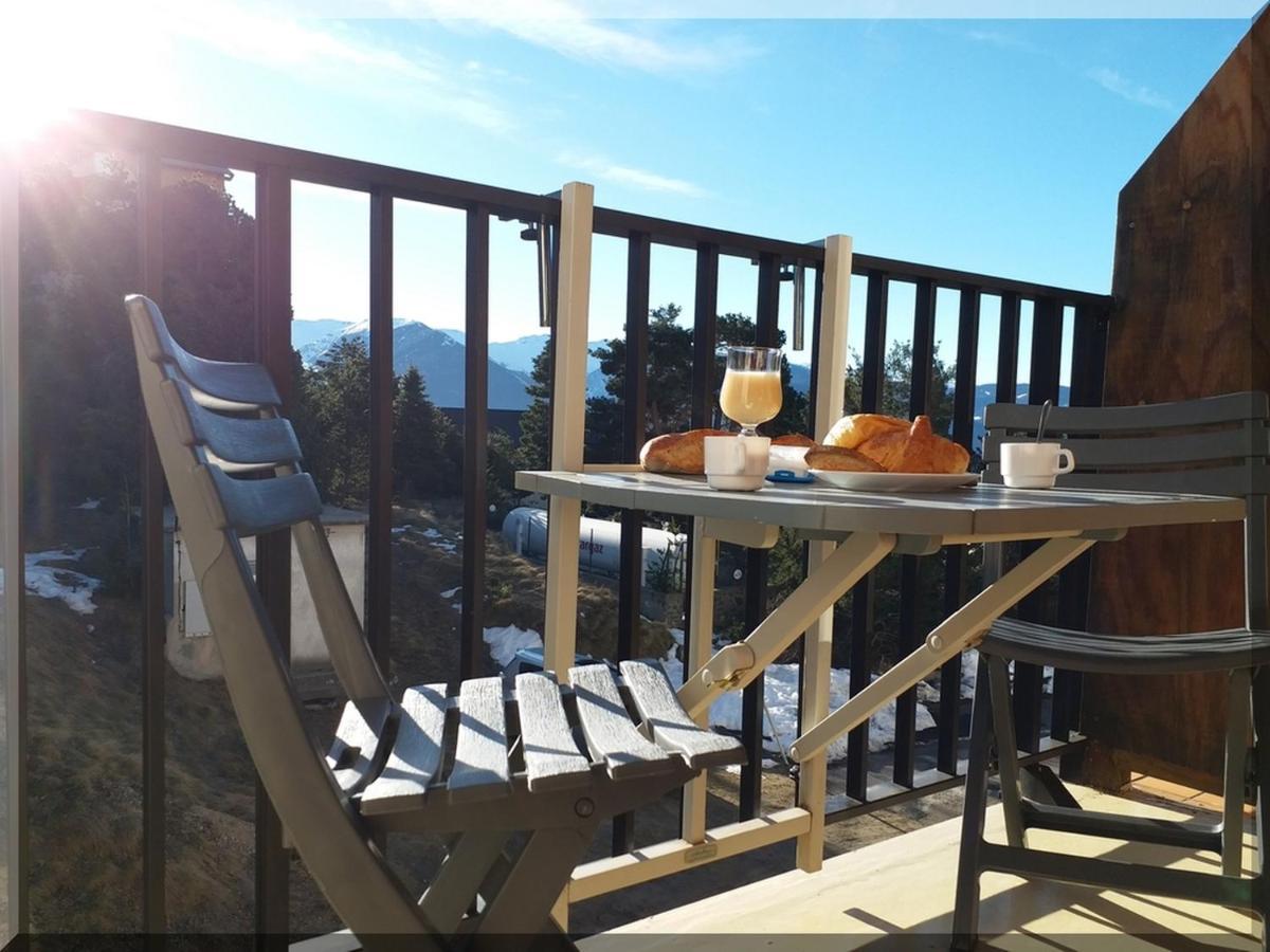 Résidence Orazur - Appartement de Charme pour 6 à 8 personnes - Poêle à bois - 2 balcons - Jardin - Parking - Internet - Navette- Linge inclus Font-Romeu-Odeillo-Via Extérieur photo