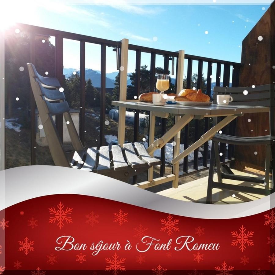 Résidence Orazur - Appartement de Charme pour 6 à 8 personnes - Poêle à bois - 2 balcons - Jardin - Parking - Internet - Navette- Linge inclus Font-Romeu-Odeillo-Via Extérieur photo