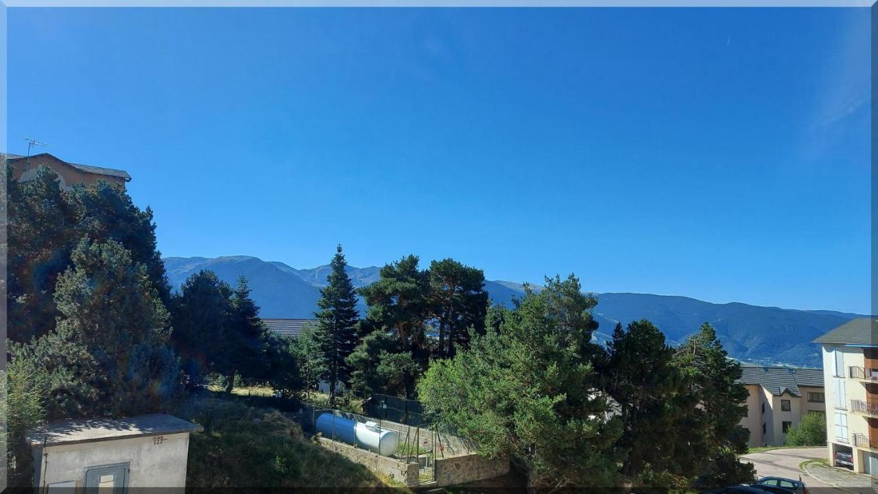 Résidence Orazur - Appartement de Charme pour 6 à 8 personnes - Poêle à bois - 2 balcons - Jardin - Parking - Internet - Navette- Linge inclus Font-Romeu-Odeillo-Via Extérieur photo