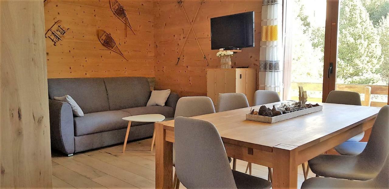 Résidence Orazur - Appartement de Charme pour 6 à 8 personnes - Poêle à bois - 2 balcons - Jardin - Parking - Internet - Navette- Linge inclus Font-Romeu-Odeillo-Via Extérieur photo